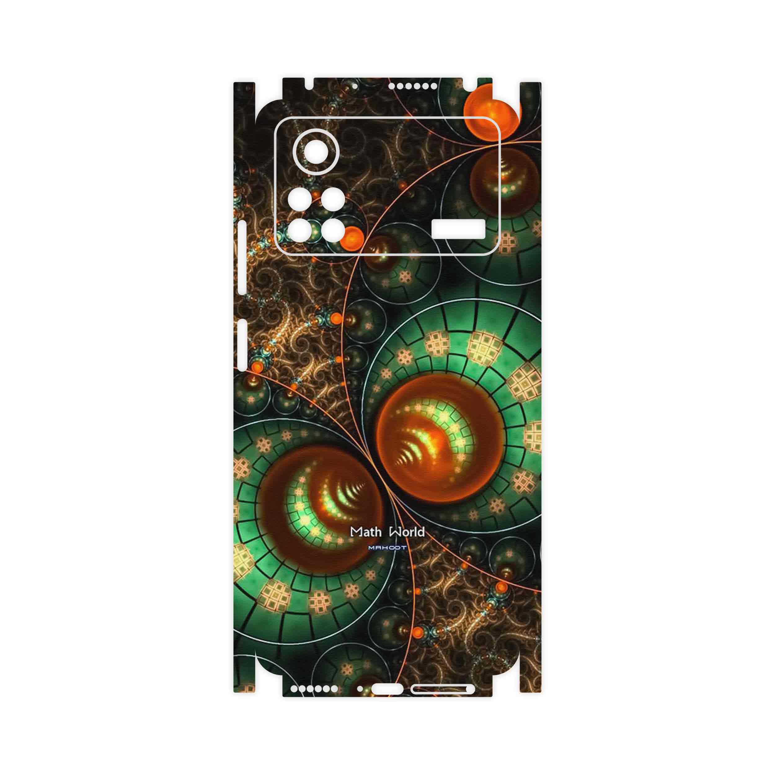 برچسب پوششی ماهوت مدل Mathematical Geometric Shape 3-FullSkin مناسب برای گوشی موبایل شیائومی Poco X4 Pro 5G