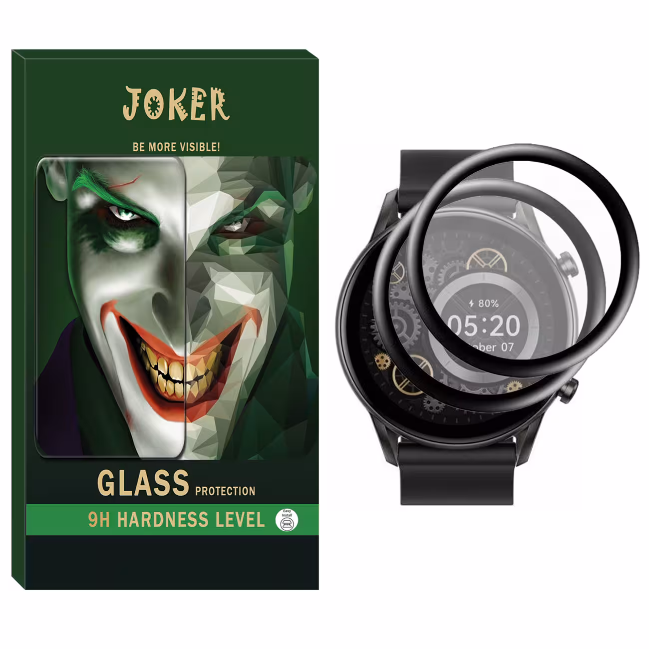 محافظ صفحه نمایش نانو جوکر مدل NJK مناسب برای ساعت هوشمند شیائومی هایلو RT2 بسته دو عددی