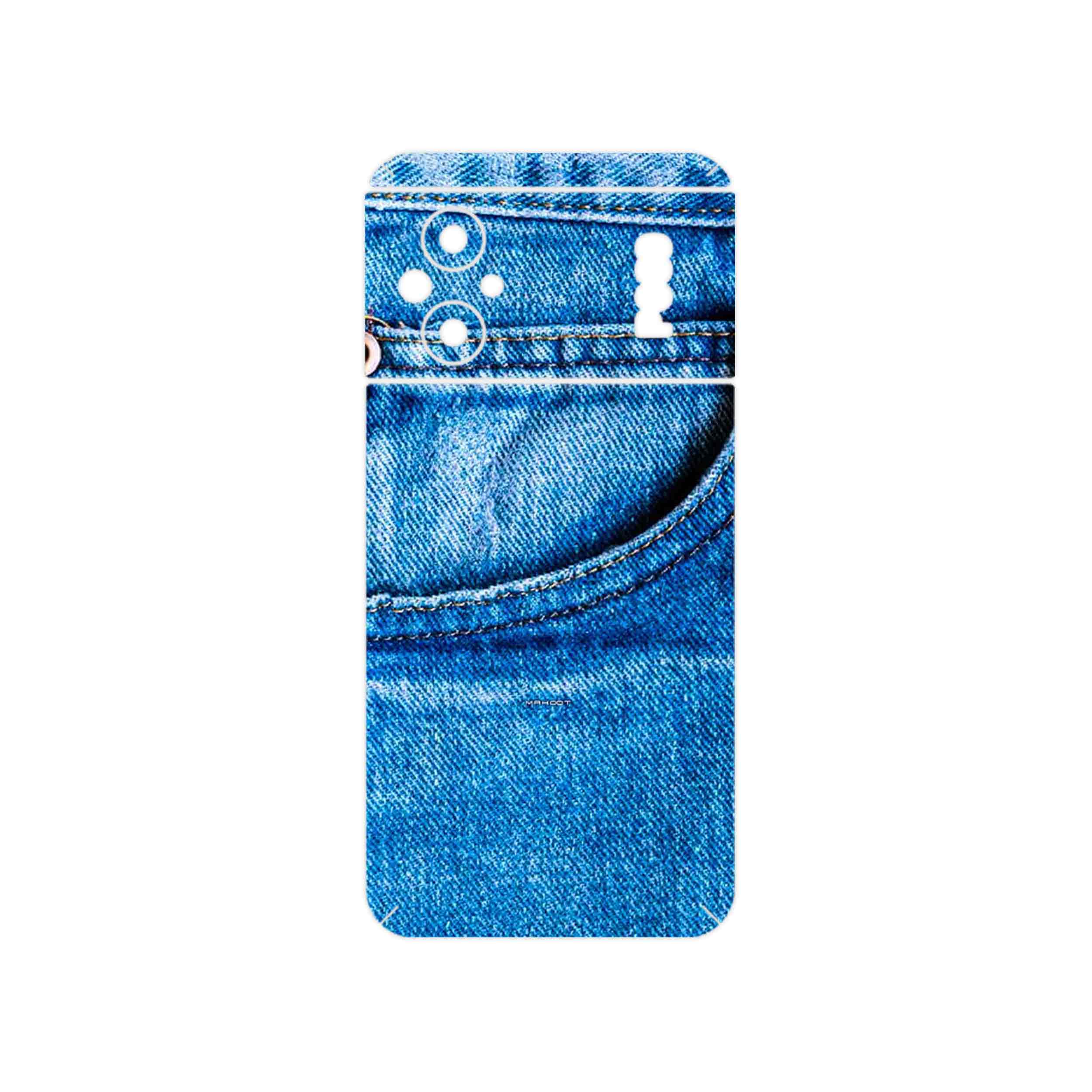 برچسب پوششی ماهوت مدل Fabric Texture 7 مناسب برای گوشی موبایل شیائومی Poco M5