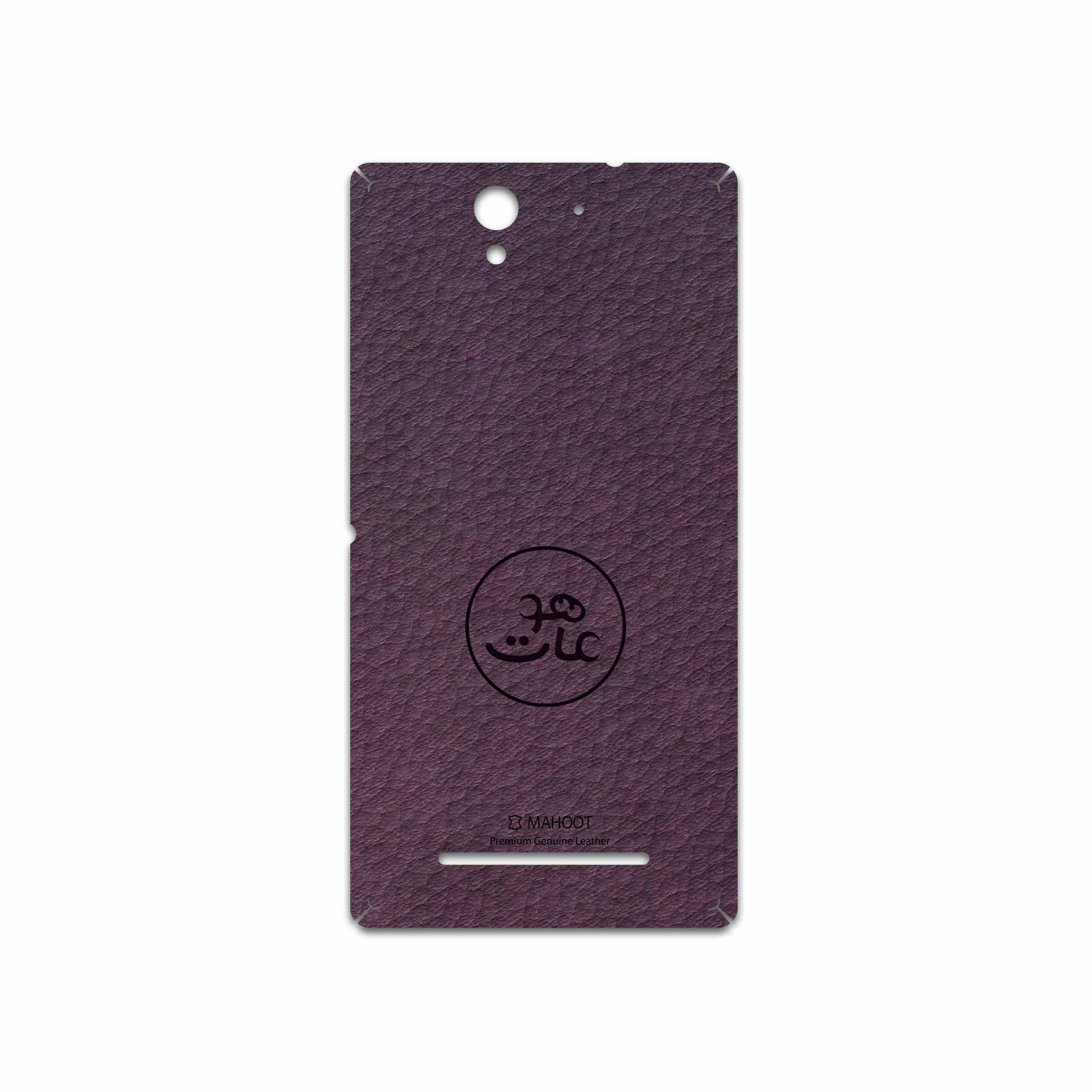 برچسب پوششی ماهوت مدل PL-MAH مناسب برای گوشی موبایل سونی Xperia C3 Dual