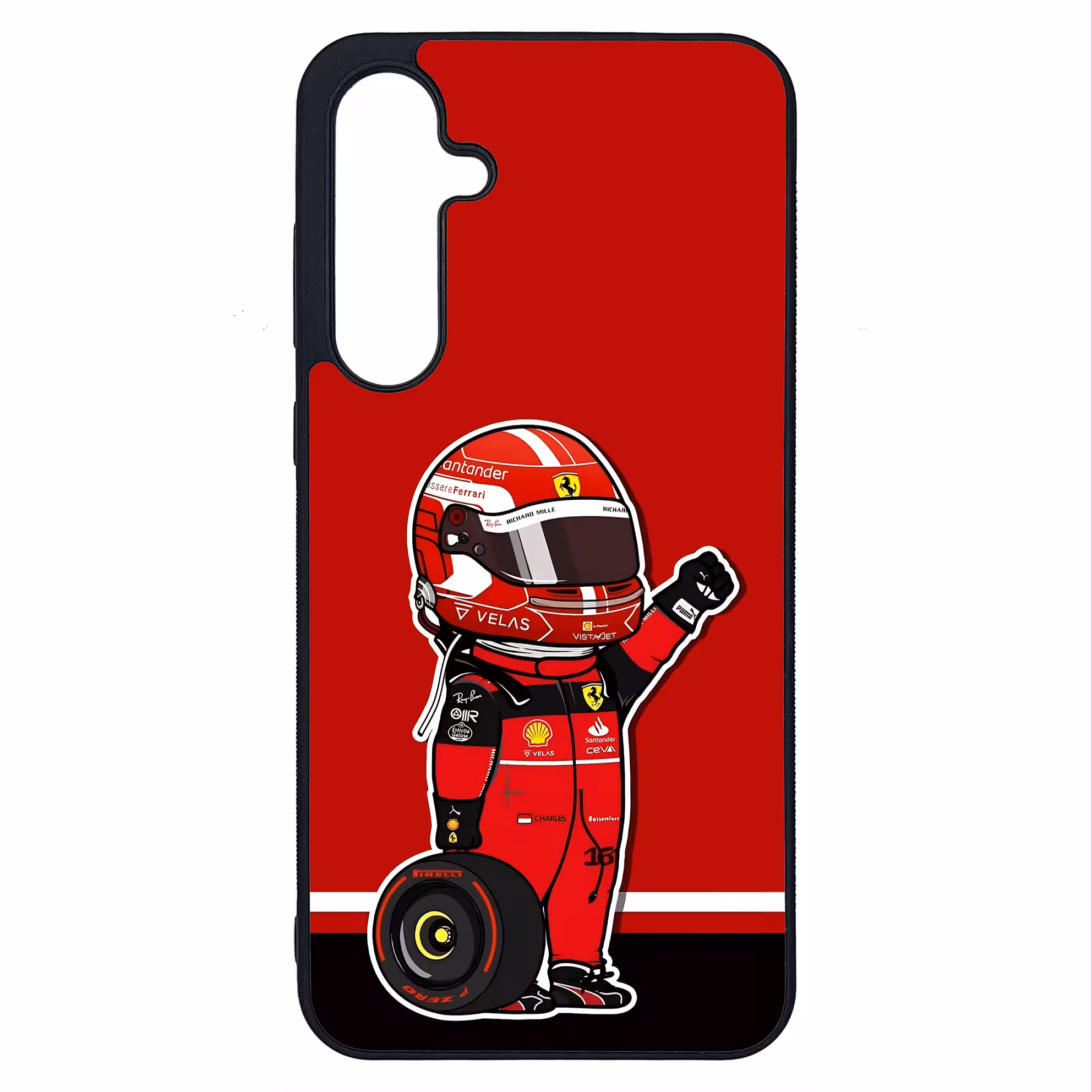 کاور طرح Formula 1 کد G-150 مناسب برای گوشی موبایل سامسونگ Galaxy A55 | دیجی قاب دونی