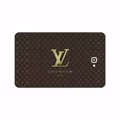 برچسب پوششی ماهوت مدل LOUIS-VUITTON-Logo مناسب برای تبلت سامسونگ Galaxy Tab A 10.1 2016 T580