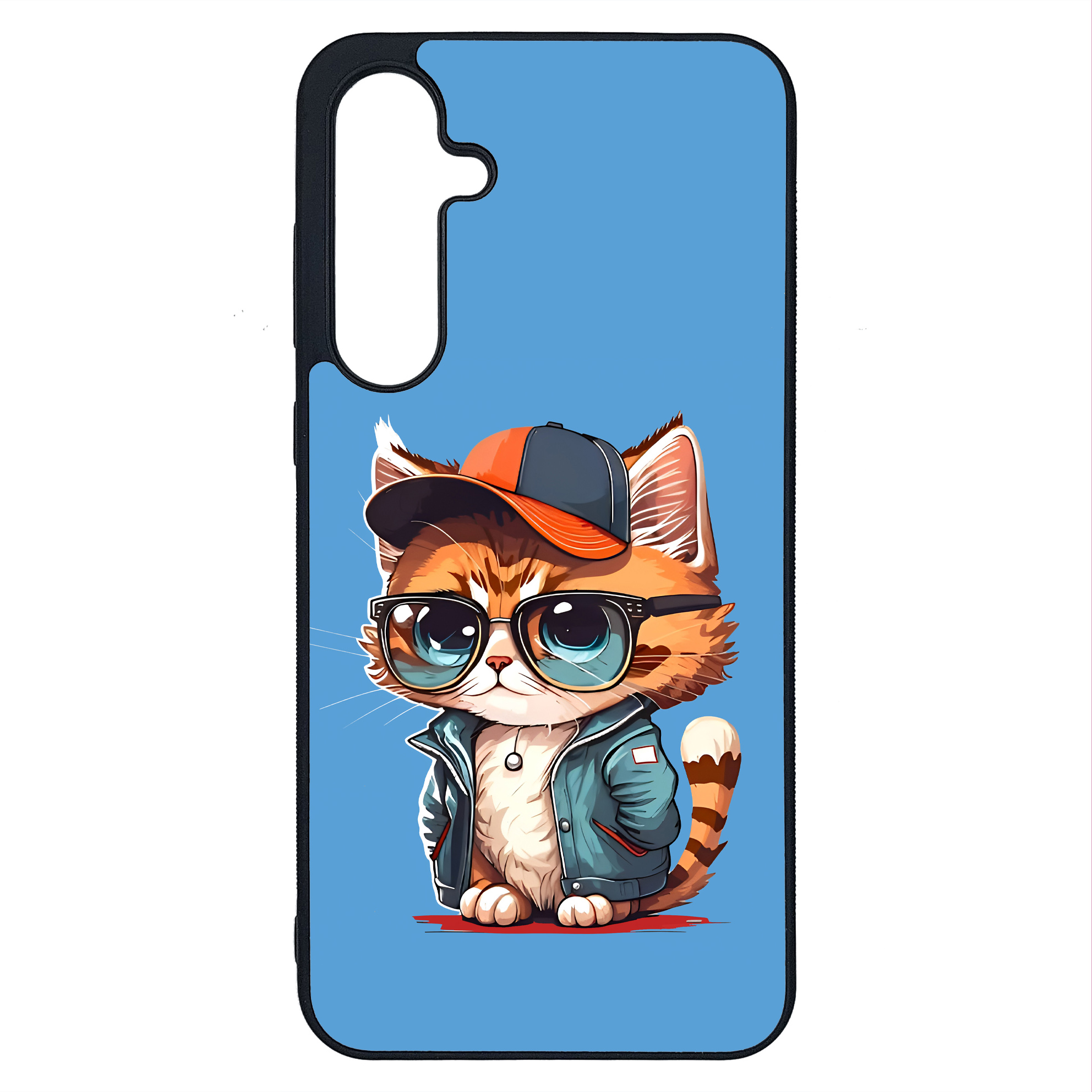 کاور طرح گربه کد G-229 مناسب برای گوشی موبایل سامسونگ Galaxy A55 | دیجی قاب دونی