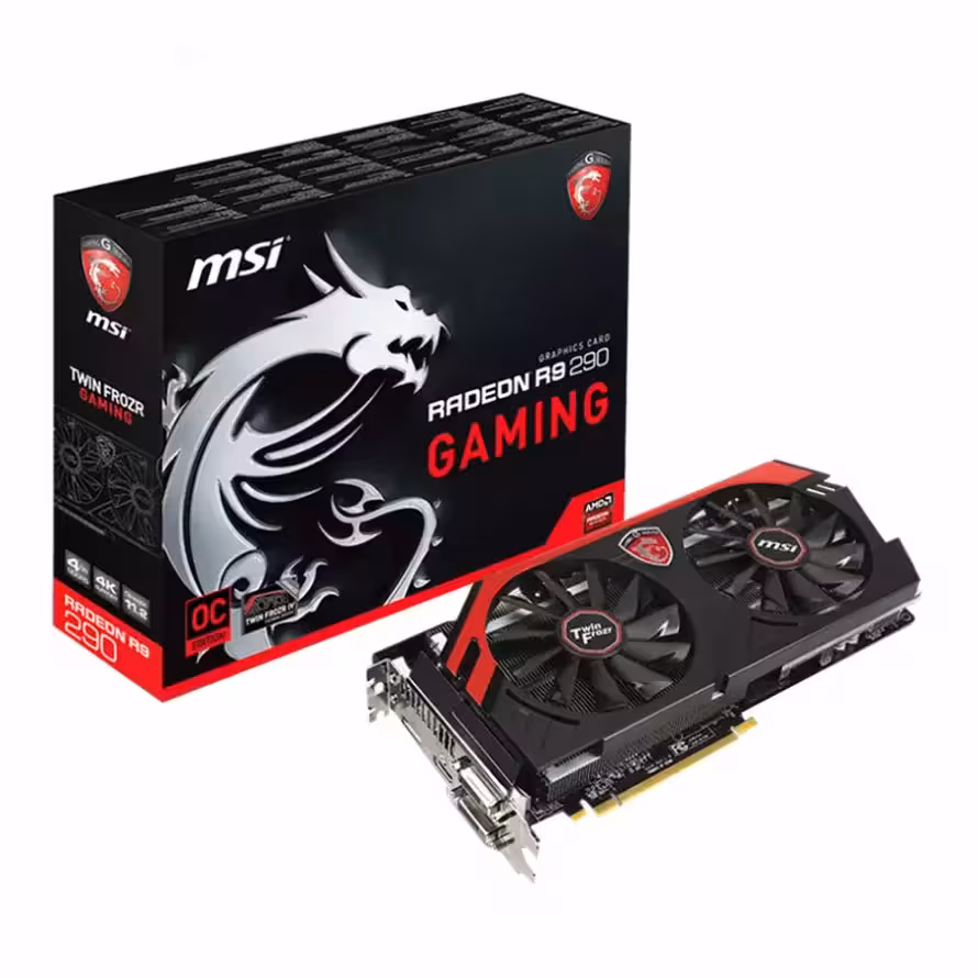 کارت گرافیک ام اس آی Radeon R9 290 GAMING 4G