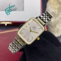 خرید ساعت زنانه DW دنیل ولینگتون قاب مستطیلی موتور ژاپن کیفیت عالی رنگ ثابت کد 1922229 - ردگل