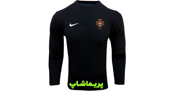 لباس آستین بلند هواداری پرتغال مشکی