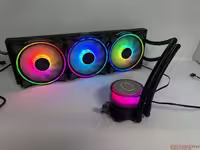 واترکولر سایز 360 مدل MASTERLIQUID ML360 ILLUSION (تمیز)پایه AMD بدون کارتن