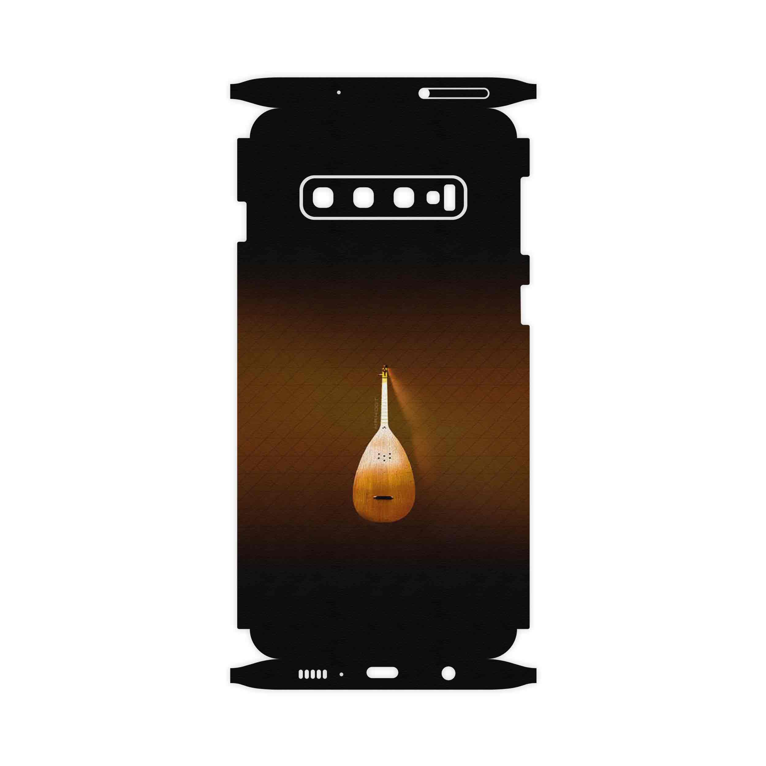 برچسب پوششی ماهوت مدل tambour-FullSkin مناسب برای گوشی موبایل سامسونگ Galaxy S10