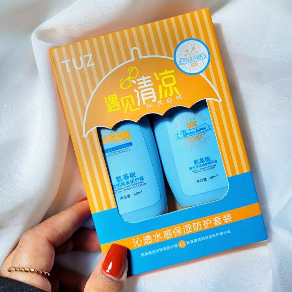 پک ژل اسانس و مرطوب کننده صورت tuz