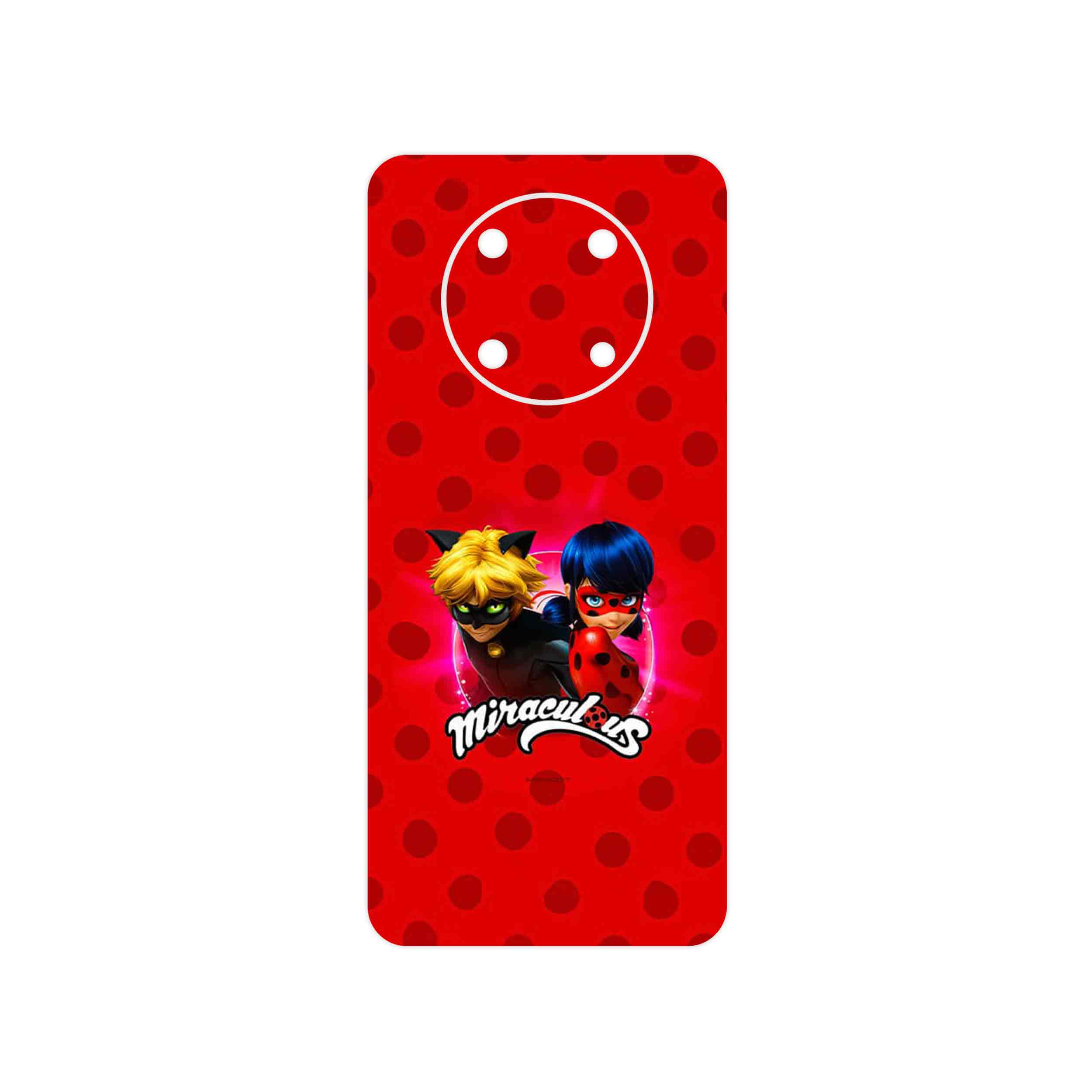 برچسب پوششی ماهوت مدل Ladybug and Cat Noir مناسب برای گوشی موبایل هوآوی Nova Y90