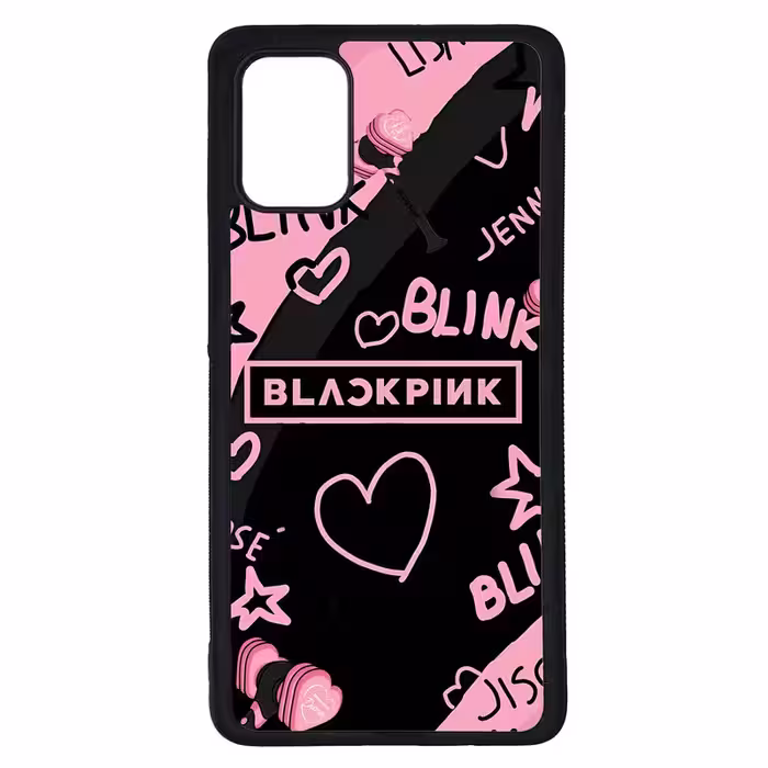 کاور طرح بلک پینک Black Pink کد G-211 مناسب برای گوشی موبایل سامسونگ Galaxy A71 | دیجی قاب دونی