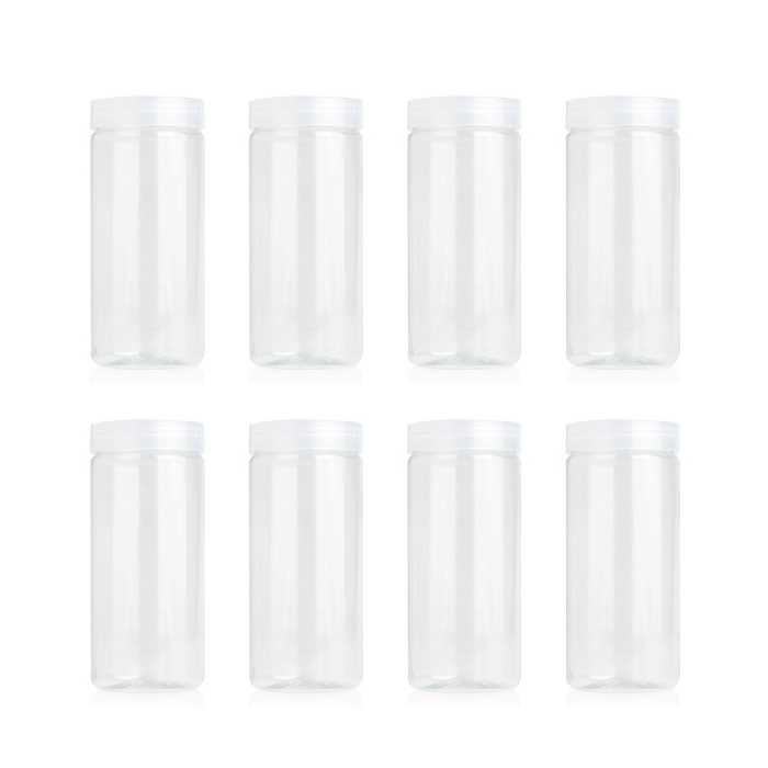 پت مدل  استوانه ای کد 700cc بسته 8 عددی