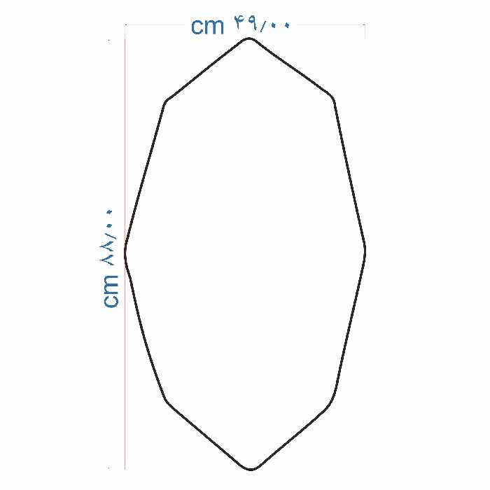 آینه تجسم مدل KIYANA