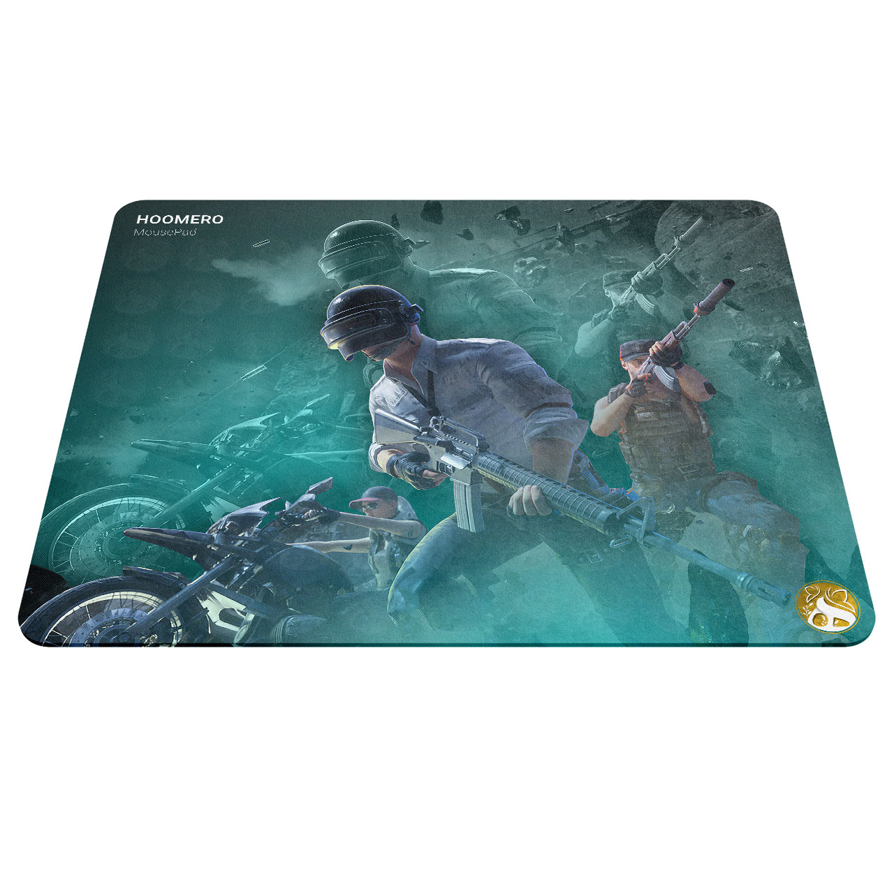 ماوس پد هومرو مدل A4760 طرح بازی PUBG