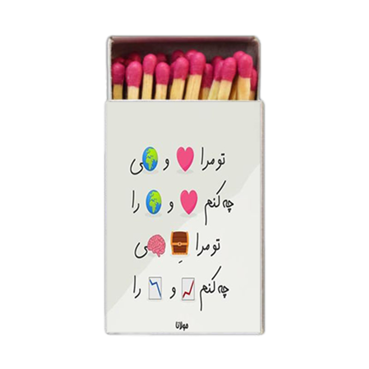 کبریت طرح گل کد 779