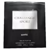 ادوپرفیوم مردانه مانتره مدل Challenge Sport حجم 100 میلی لیتر