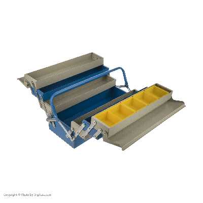 جعبه ابزار صنایع فلزی لوکس درویشیان کد 504