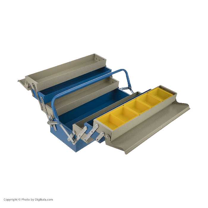 جعبه ابزار صنایع فلزی لوکس درویشیان کد 504