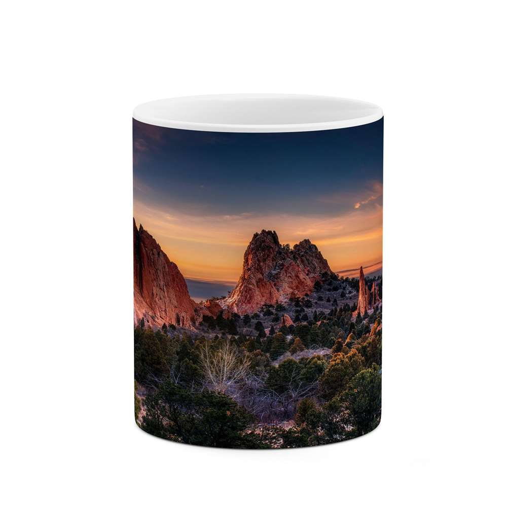 ماگ کاکتی طرح منظره مدل mgs16668