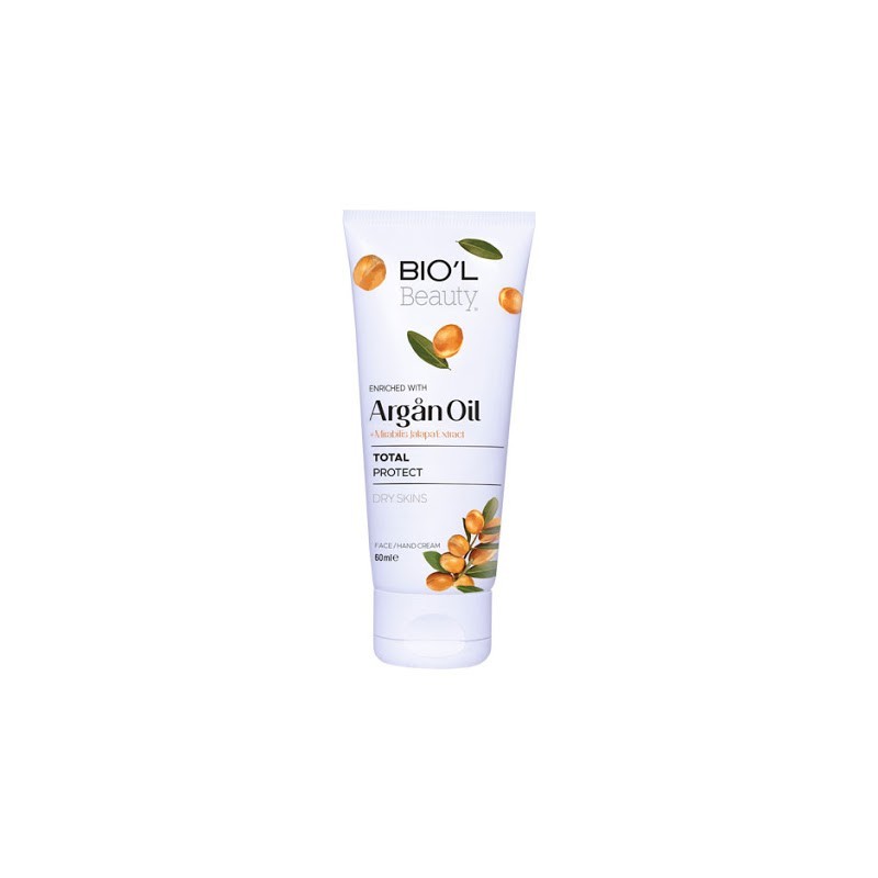 کرم مرطوب کننده حاوی روغن آرگان و عصاره لاله عباسی بیول 60 میل