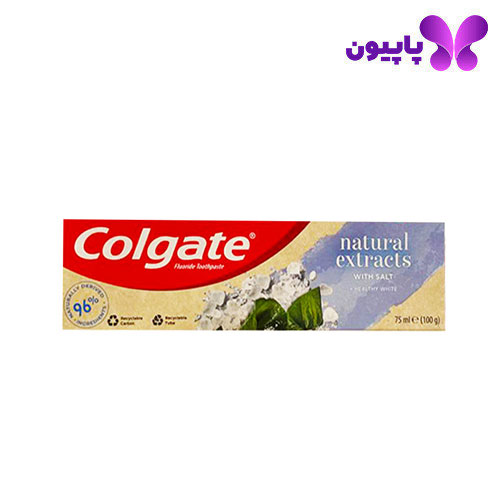 خمیر دندان Natural extract مدل جلبک دریایی و نمک کلگیت 75 میل