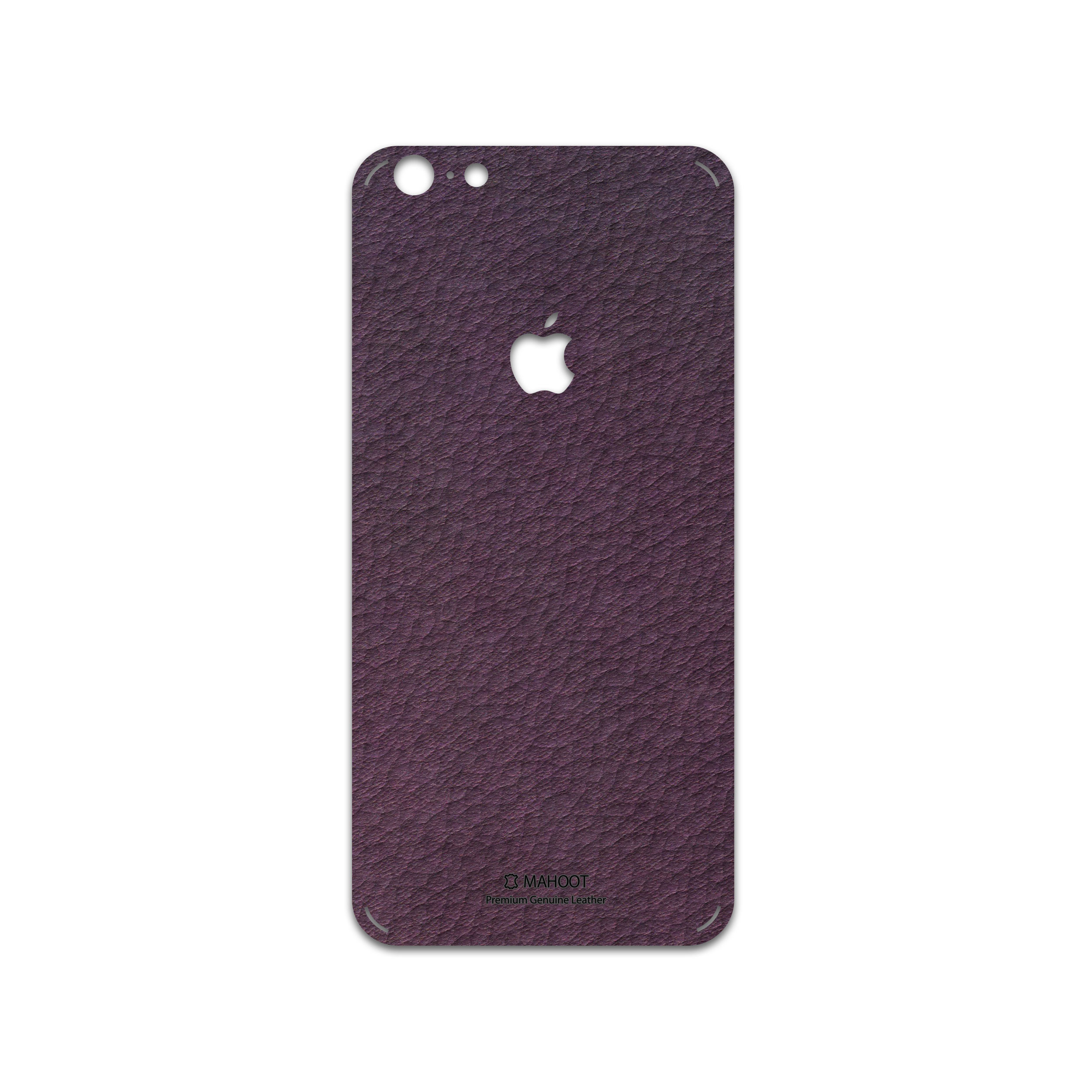 برچسب پوششی ماهوت مدل Purple-Leather مناسب برای گوشی موبایل اپل iPhone 6 Plus