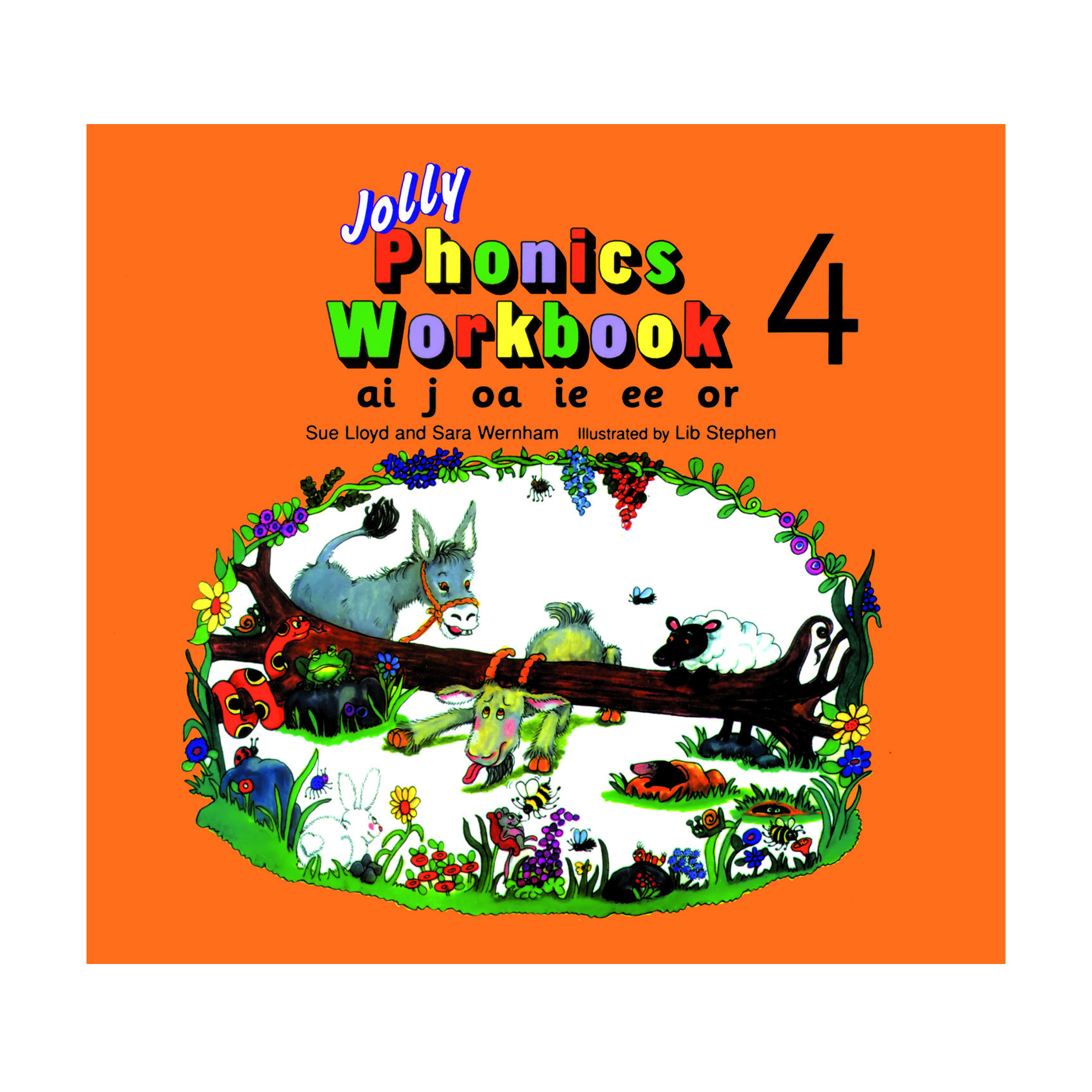 کتاب Jolly Phonics Workbook 4 اثر Sara Wernham and Sue Lioyd انتشارات هدف نوین