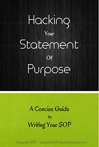 خرید و دانلود نسخه کامل کتاب Hacking Your Statement of Purpose: A Concise Guide to Writing Your SOP - pdf