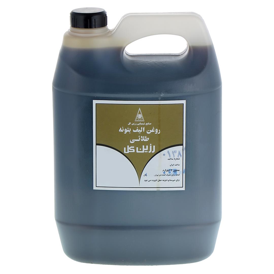  روغن الیف بتونه رزین گل مدل 02 حجم 4 لیتر