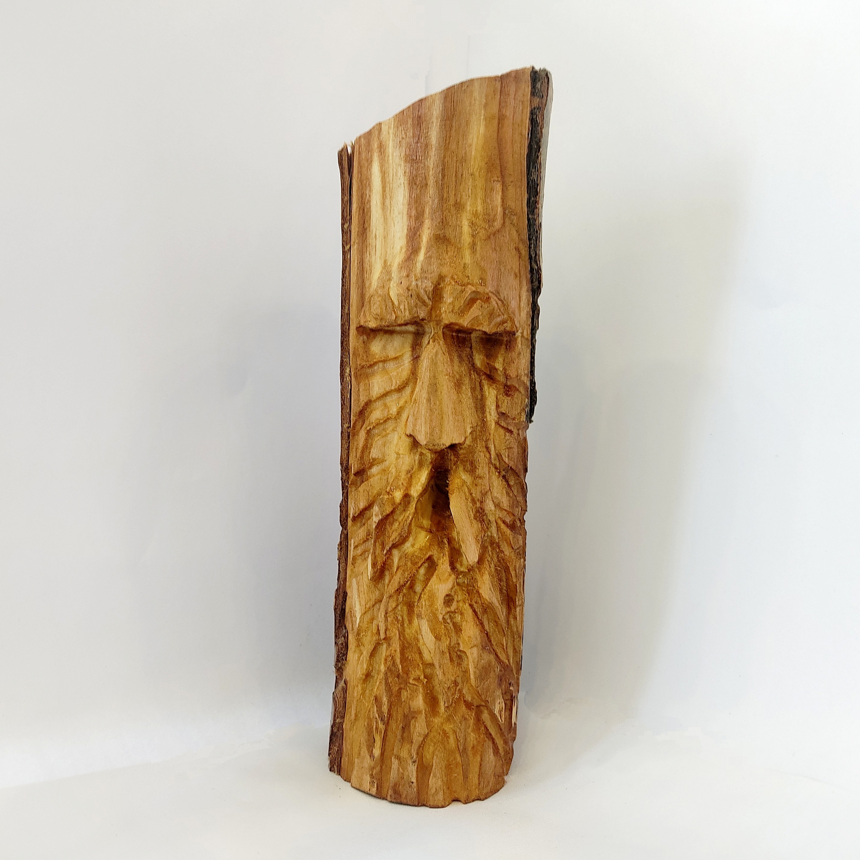 تندیس چوبی پیرمرد - جا عودی - جا شمعی (ارسال رایگان )