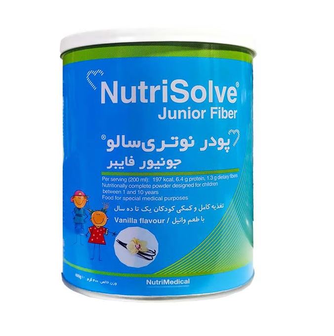 پودر نوتری سالو جونیور فایبر | غذای کمکی برای کودکان 1 تا 10 سال