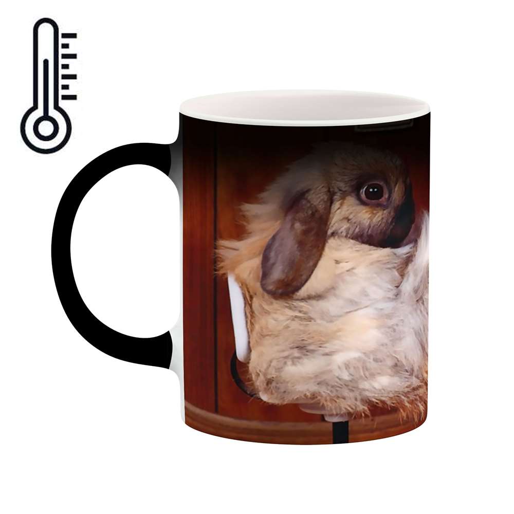 ماگ حرارتی طرح خرگوش مدل mgh02629