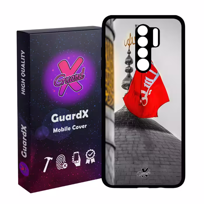 کاور گارد ایکس طرح محرم 2 مدل Glass10457 مناسب برای گوشی موبایل شیائومی Redmi 9/Redmi 9 Prime/Poco M2