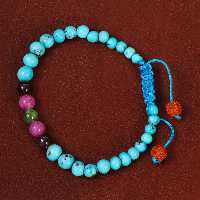 دستبند هفت چاکرا اسپرت کد 26959 - جواهری مشاهیر