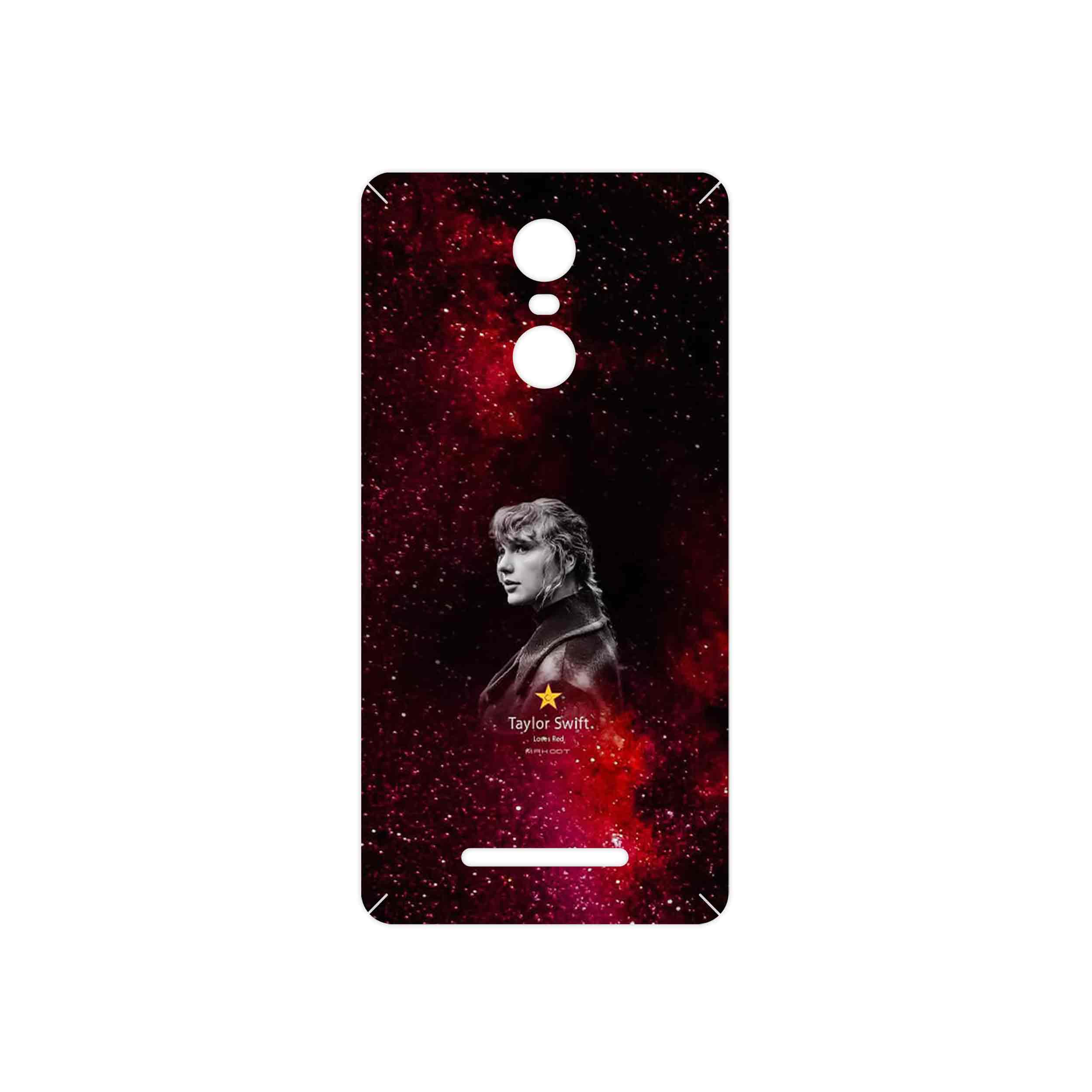 برچسب پوششی ماهوت مدل Taylor Swift مناسب برای گوشی موبایل شیائومی Redmi Note 3