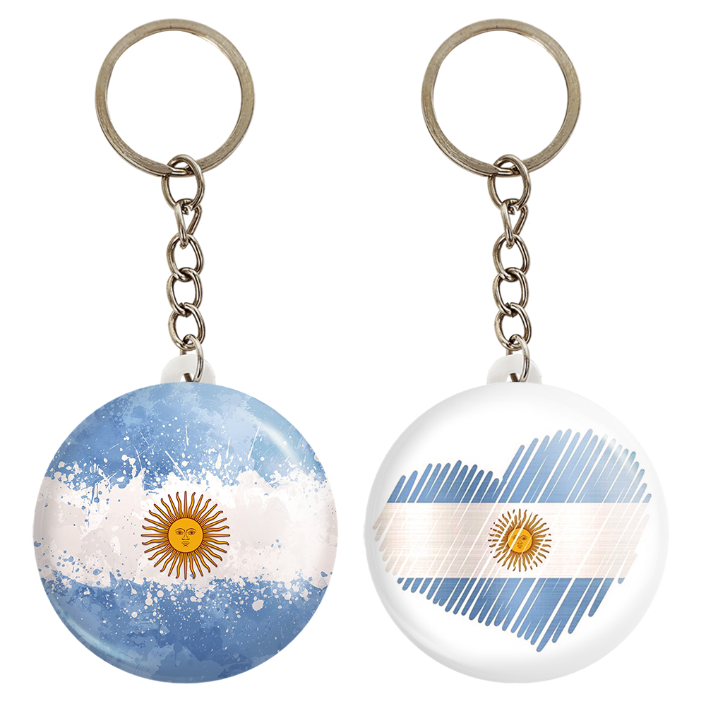 جاکلیدی خندالو مدل تیم ملی آرژانتین کد 20272131 مجموعه 2 عددی