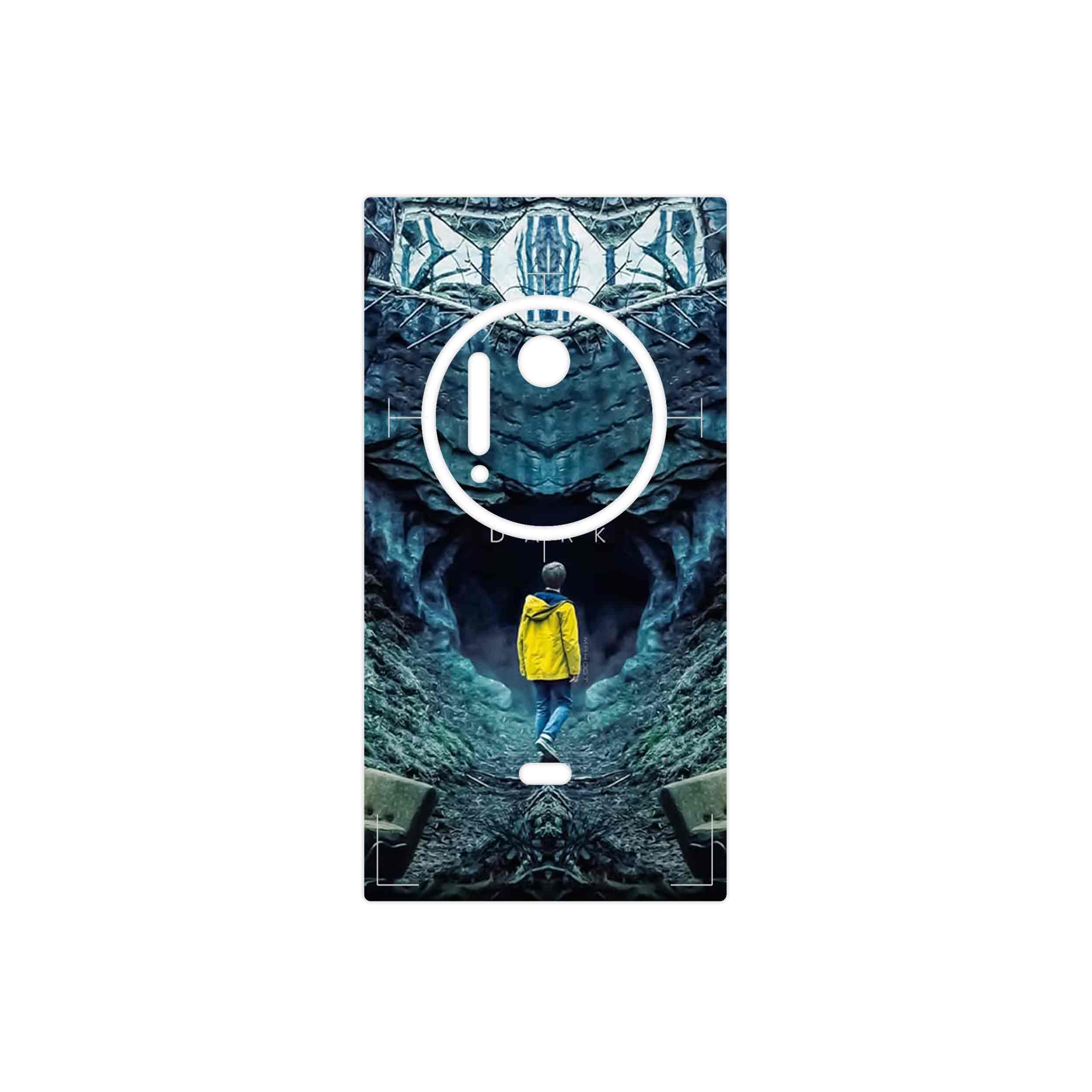 برچسب پوششی ماهوت مدل Dark مناسب برای گوشی موبایل نوکیا Lumia 1020