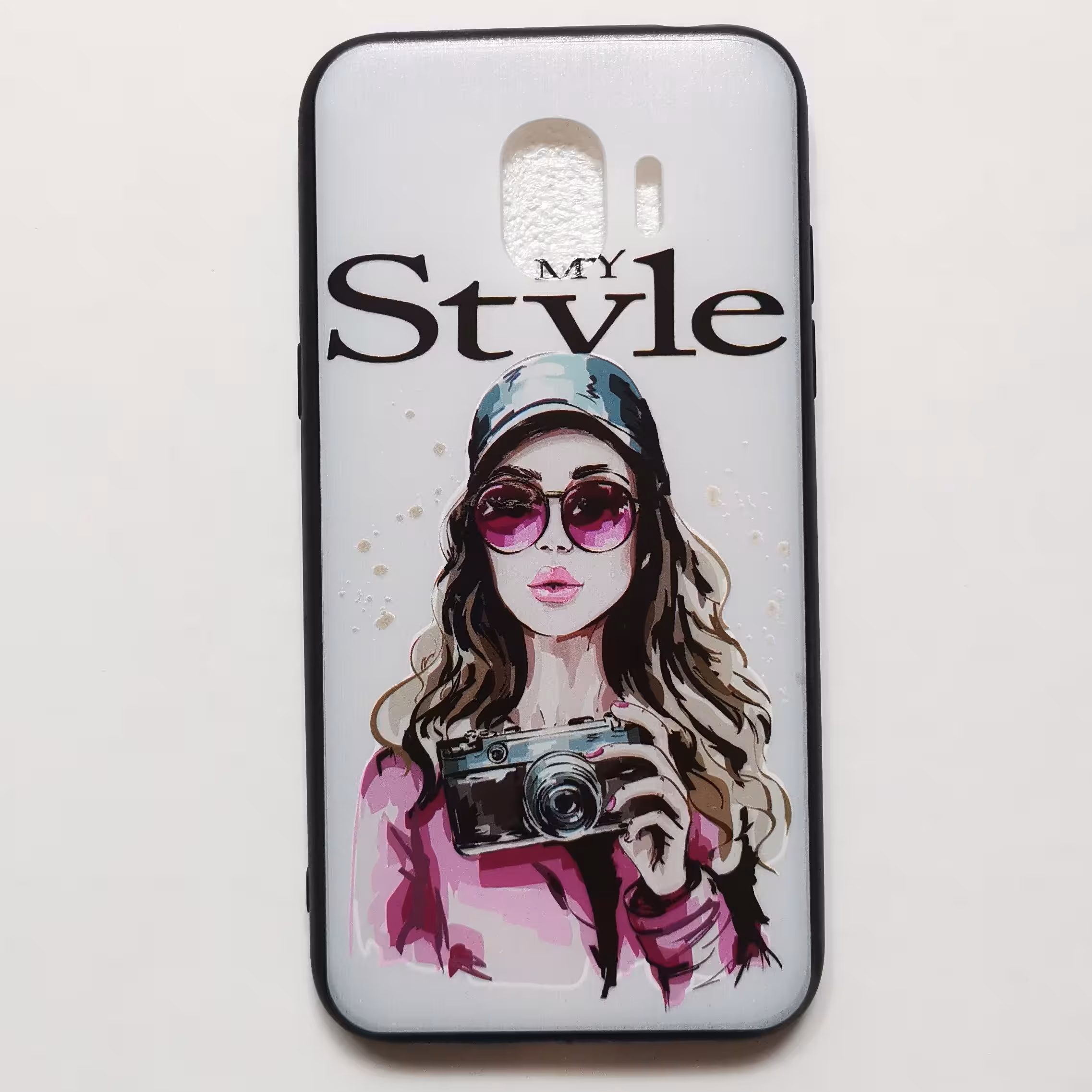 قاب طرحدار style مناسب گوشی سامسونگ J2 pro / Grand prime pro
