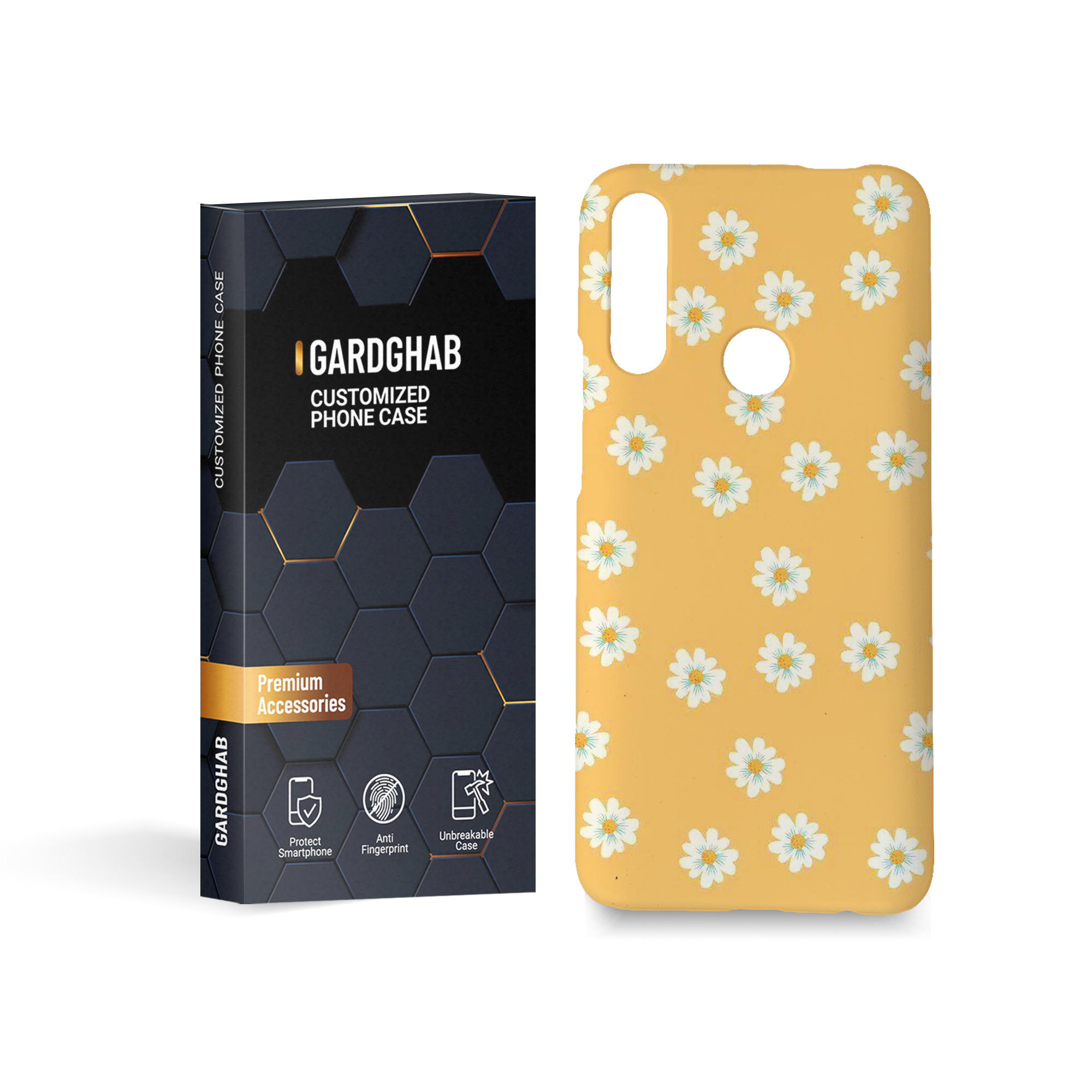  کاور گارد قاب مدل گل مناسب برای گوشی موبایل هوآوی Y9 prime 2019