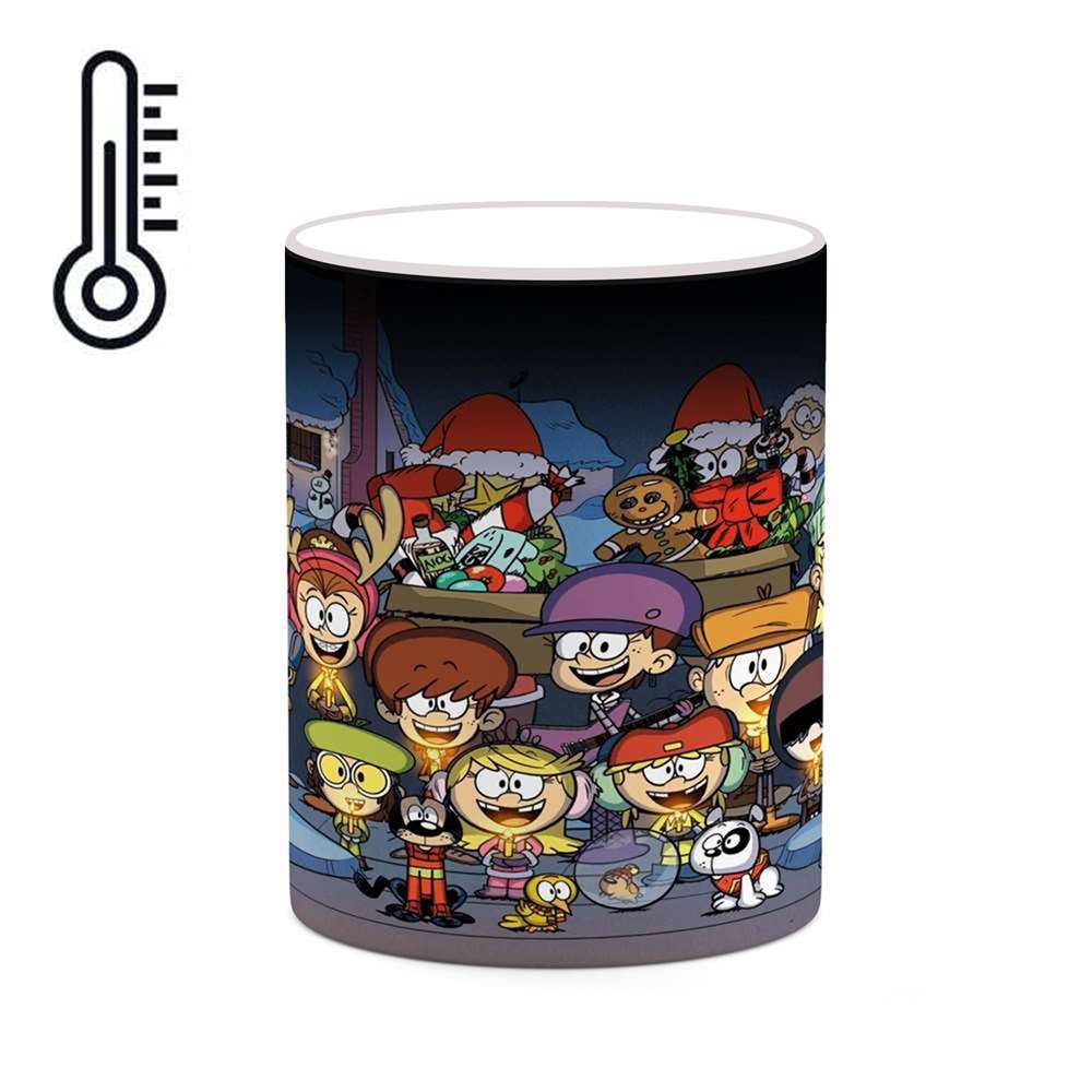 ماگ حرارتی کاکتی طرح کارتون The Loud House مدل mgh23437