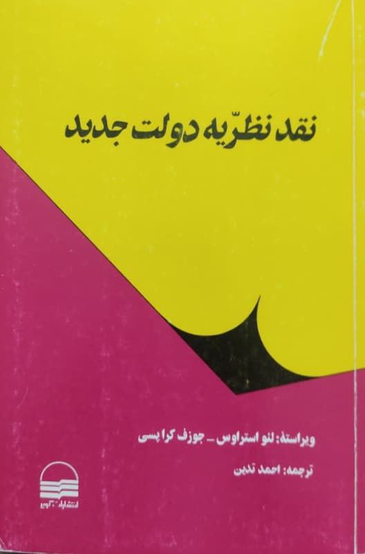 نقد نظریه دولت جدید