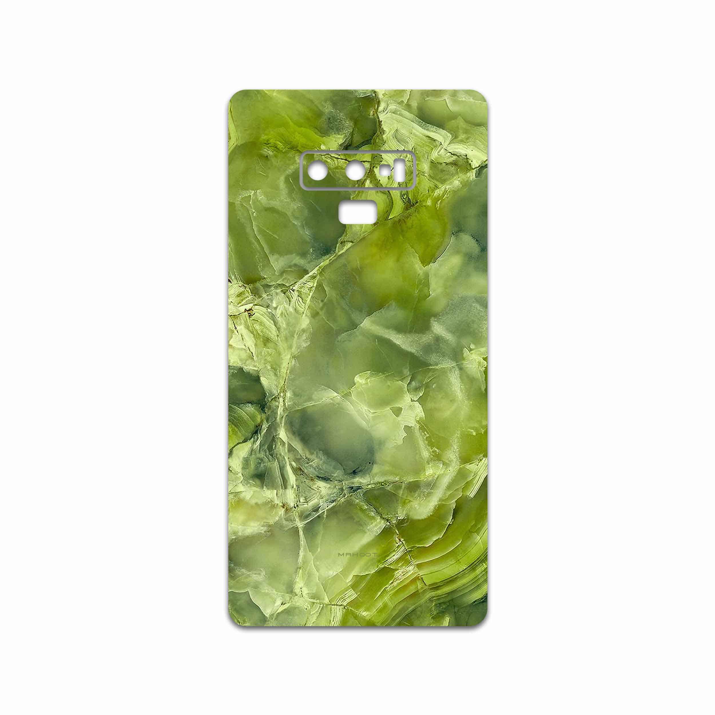 برچسب پوششی ماهوت مدل Green Crystal Marble مناسب برای گوشی موبایل سامسونگ Galaxy Note 9