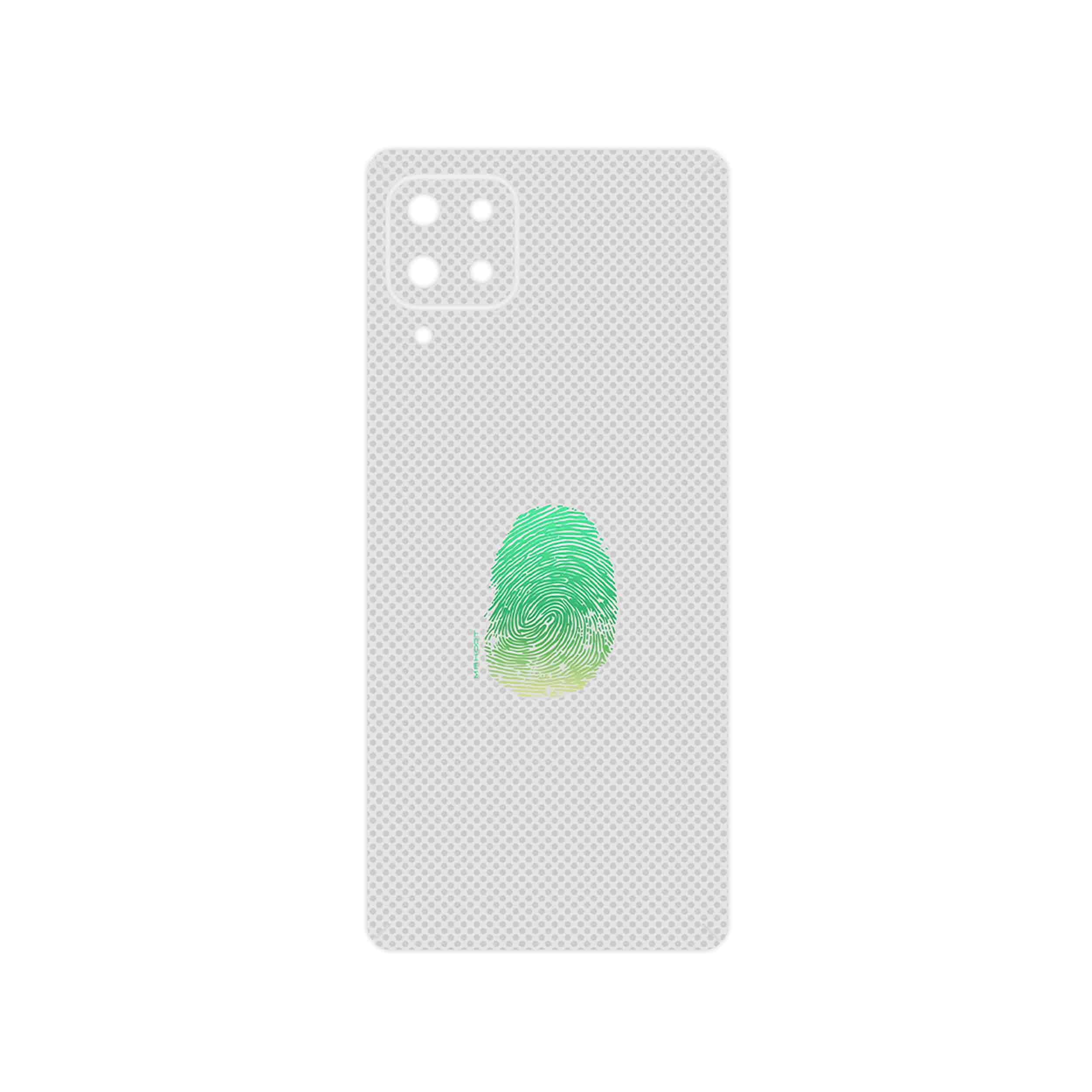 برچسب پوششی ماهوت مدل Minimal Fingerprint مناسب برای گوشی موبایل سامسونگ Galaxy M62