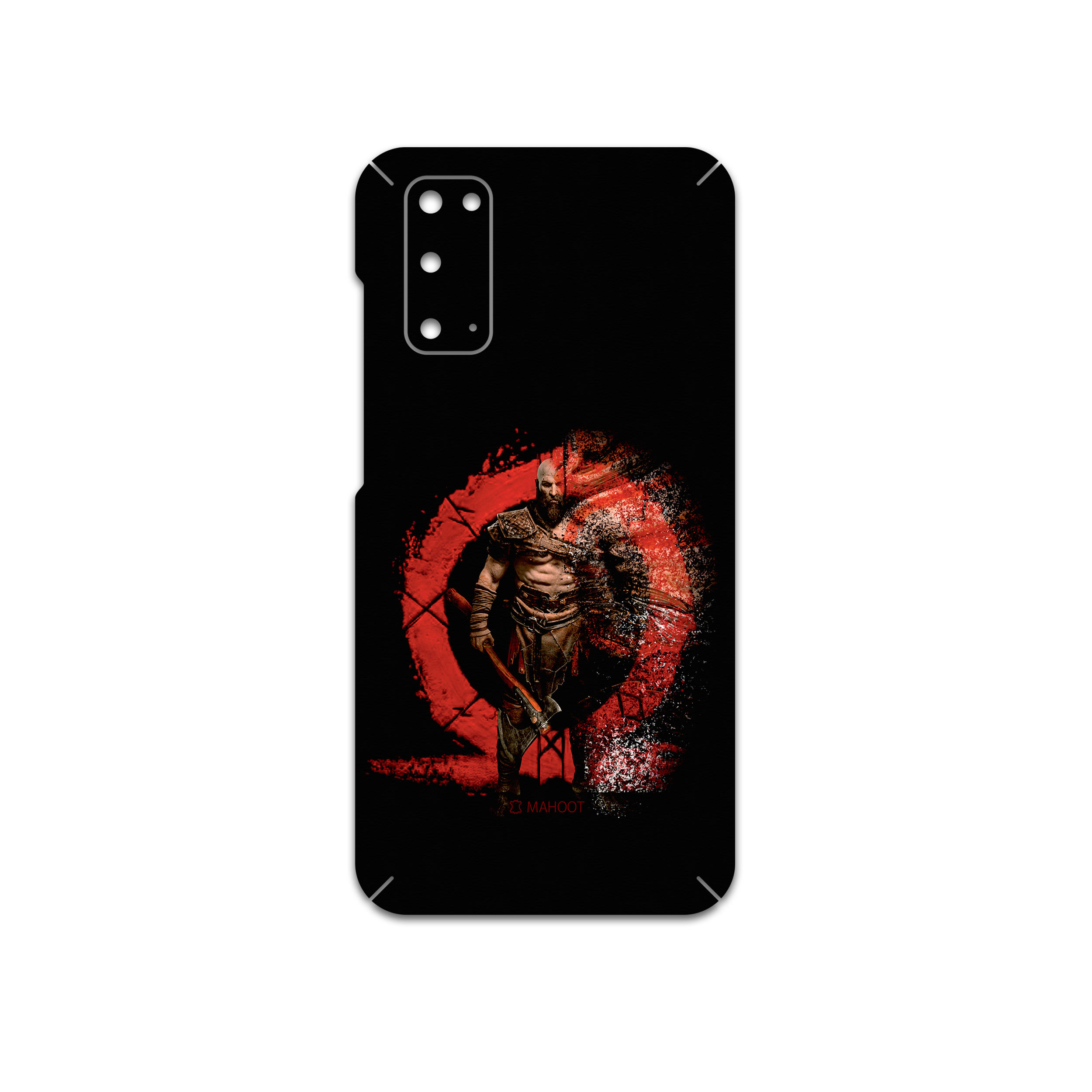 برچسب پوششی ماهوت مدل GOD-OF-WAR-Game مناسب برای گوشی موبایل سامسونگ Galaxy S20