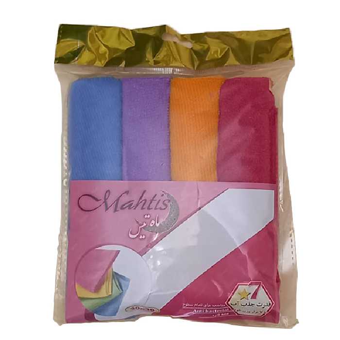 دستمال نظافت ماه تیس مدل Mht22 بسته 4 عددی 