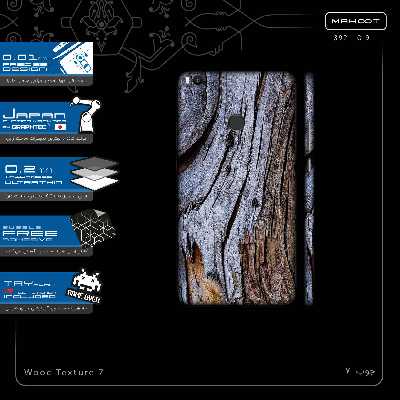 برچسب پوششی ماهوت مدل Wood Texture 7-FullSkin مناسب برای گوشی موبایل شیائومی Mi Mix 2