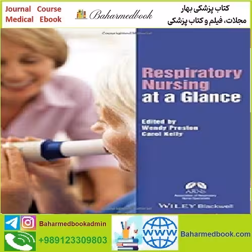Respiratory Nursing at a Glance TRUE PDF price 1€ - کتاب پزشکی بهار