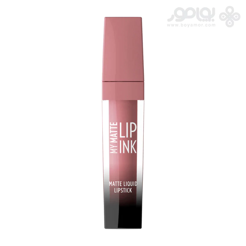 رژ لب مایع مات گلدن رز مدل LIPING MY MATTE شماره 05