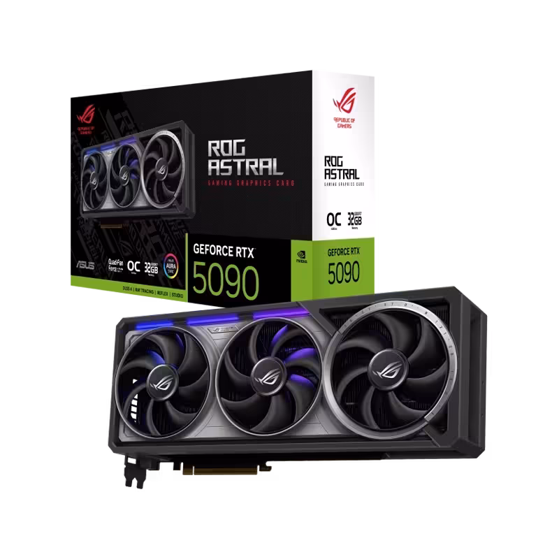 ASUS ROG ASTRAL RTX5090 OC 32GB | قدرتمندترین هیولای گیمینگ