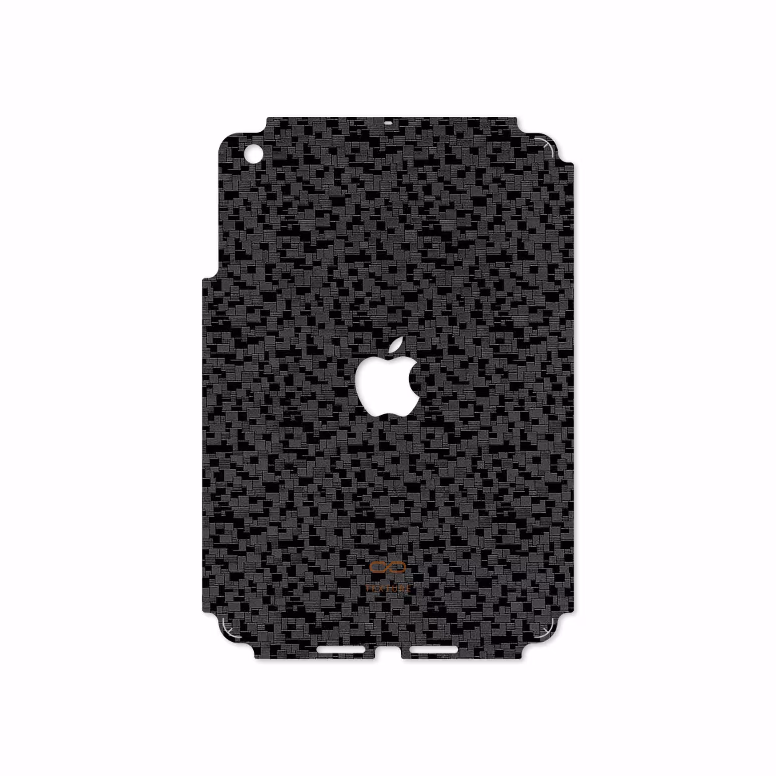 برچسب پوششی ماهوت مدل Black-Silicon مناسب برای تبلت اپل iPad mini 2012 A1455